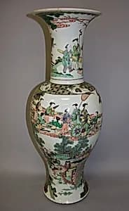 Vase with immortals by Unknown Artist