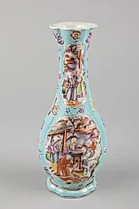 Vase with ladies and boys by Unknown Artist