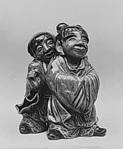 Kanzan and Jittoku by Unknown Artist