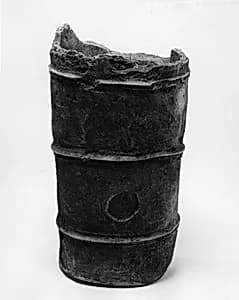 Fragmentary haniwa cylinder by Unknown Artist