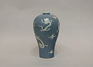 Meiping vase with dragons by Unknown Artist