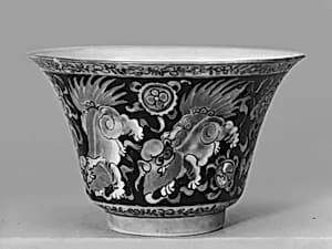 Cup with lions by Unknown Artist