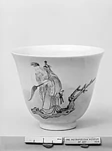 Cup with Lü Dongbin (one of the Eight Immortals) by Unknown Artist