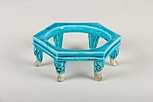Hexagonal stand by Unknown Artist