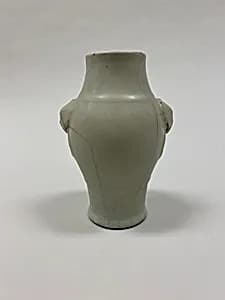 Vase with animal-masks by Unknown Artist