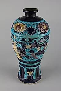 Meiping vase with human figures by Unknown Artist