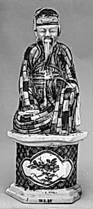 Figure of a seated immortal by Unknown Artist