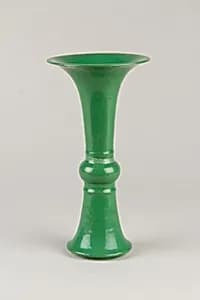 Vase in the shape of archaic wine container (gu) by Unknown Artist