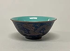 Bowl with dragon by Unknown Artist