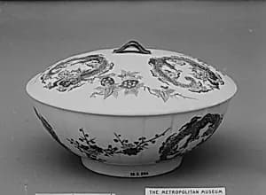 Bowl and Cover by Unknown Artist