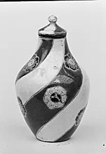 Miniature Jar with Cover by Unknown Artist