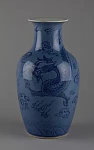 Vase with dragons by Unknown Artist