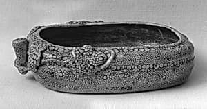 Water pot in the shape of a melon by Unknown Artist