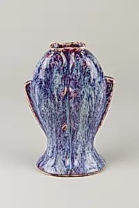 Vase in the form of twin fish by Unknown Artist