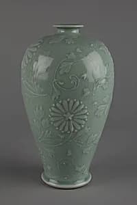 Meiping vase with floral scrolls by Unknown Artist