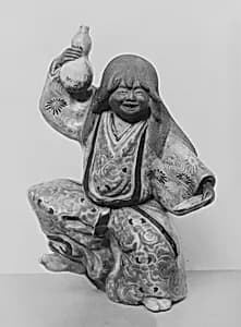 Alcove Ornament in form of Shojo by Unknown Artist
