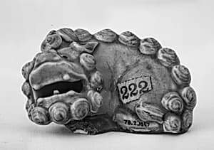 Figure of a Lion by Unknown Artist