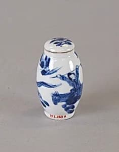 Jar with Female Rider by Unknown Artist