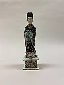 Figure of a standing lady by Unknown Artist