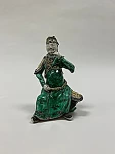 Figure of Guan Yu, a guardian deity by Unknown Artist