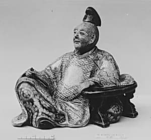 Ornament In form of Poet, Hitomaru by Unknown Artist