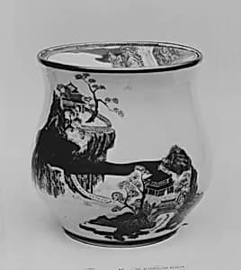 Water pot and cover by Unknown Artist
