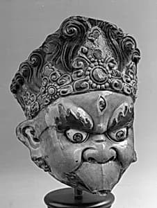 Architectural ornament: head of Garuda by Unknown Artist
