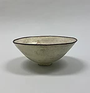 Bowl with birds and flowers by Unknown Artist
