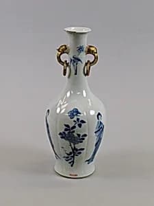 Vase with ladies and plants by Unknown Artist