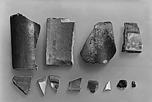 Roof tile fragment by Unknown Artist
