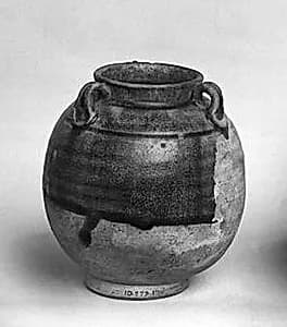 Jar with three lugs by Unknown Artist