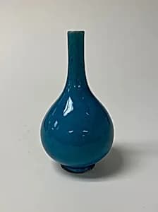 Minature bottle vase by Unknown Artist
