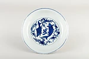 Dish with fish by Unknown Artist