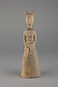Figure of a standing woman by Unknown Artist