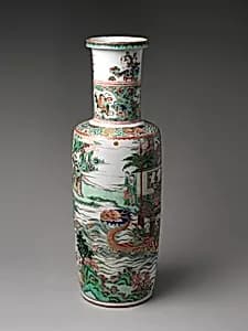 Vase with Scene from the Dragon Boat Festival by Unknown Artist