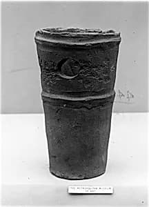 Haniwa Base of a Figure by Unknown Artist