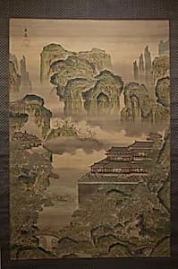 Palace Landscape by Tani Bunchō