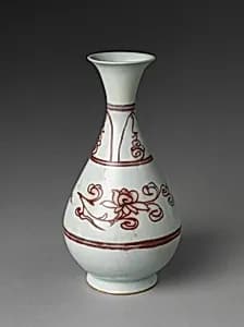 Bottle with Peonies by Unknown Artist