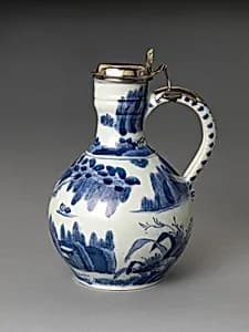 Ewer with Figures in Landscape by Adrian Brandt