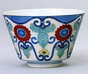 Cup with Design of Foliate Scroll by Unknown Artist
