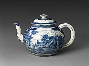 Teapot with Landscape by Olfert Dapper