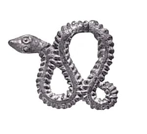 Plaque in the Form of a Serpent by Unknown Artist