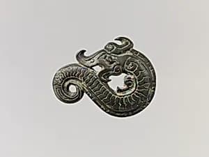 Appliqué in the Form of a Dragon by Unknown Artist