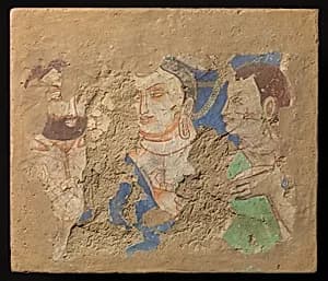 Buddha with Two Disciples by Unknown Artist