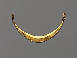 Moon-Shaped Pendant by Unknown Artist