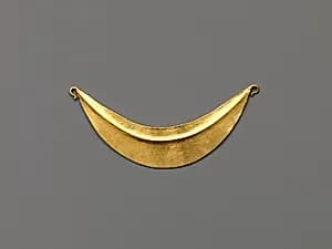 Moon-Shaped Pendant by Unknown Artist