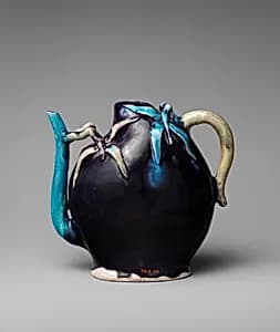 Wine Pot in Shape of a Peach by Unknown Artist