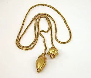 Braided Chain with Finials of Fruit Motifs by Unknown Artist