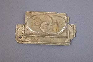 Fragment of Appliqué with Cloud Motif by Unknown Artist