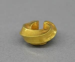Ear Ornament of Twisted Spiral Design by Unknown Artist